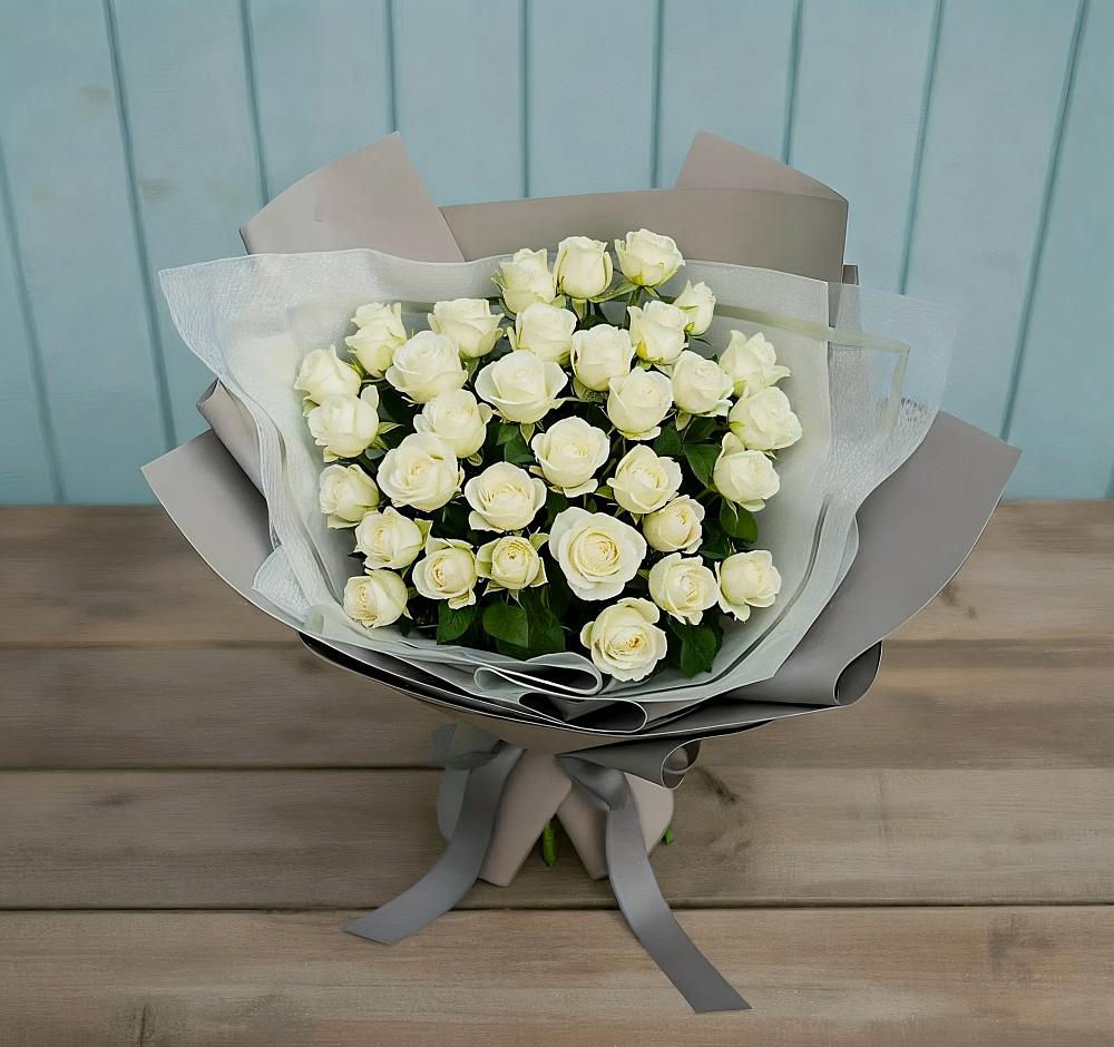 Букет Белоснежная нежность в Эсто-Садок