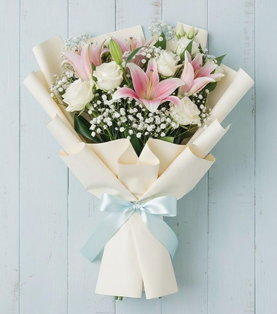 Букет цветов из: Лилии в Эсто-Садок