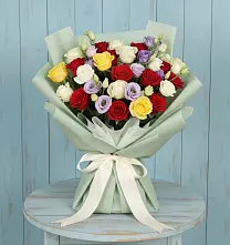 Букет цветов из:  Розы #REPLACE_PRED# Эсто-Садок