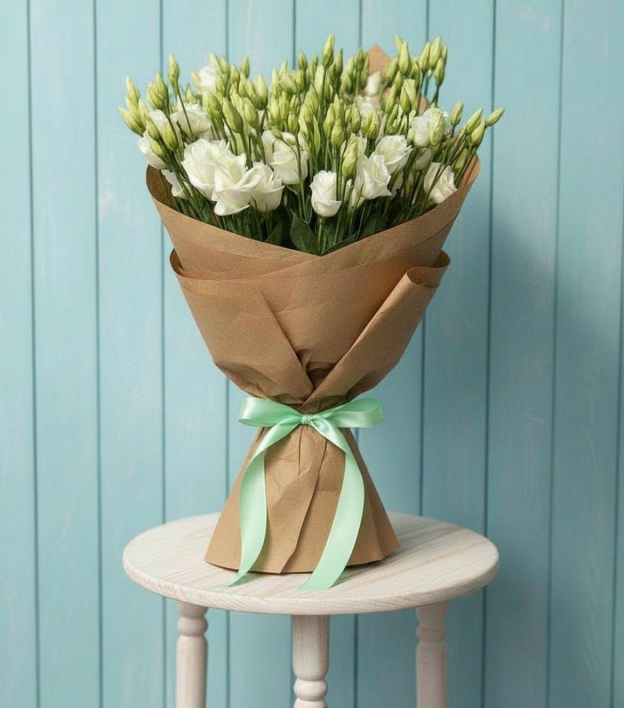 Букет цветов из: Лизиантусы в Эсто-Садок