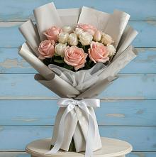 Букет цветов из:  Розы #REPLACE_PRED# Эсто-Садок