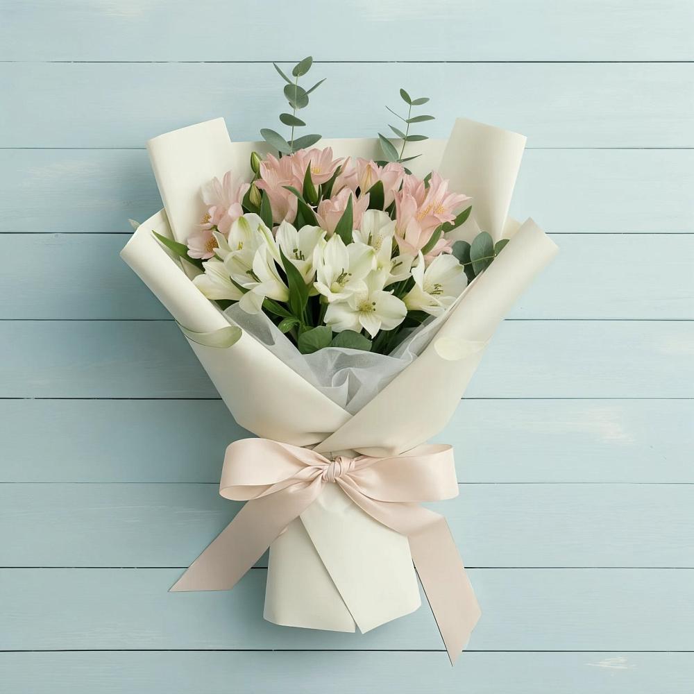 Букет цветов из: Альстромерии в Эсто-Садок